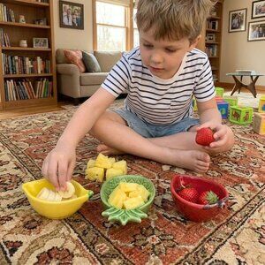 Creative Small Ceramic Banana, Pineapple, and Strawberry Shape Bowls